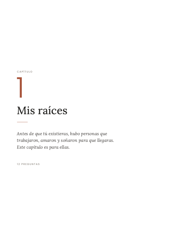 Página de apertura de capítulo